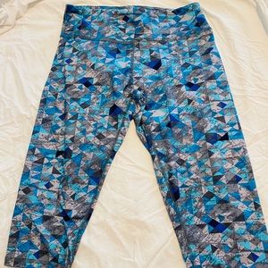 Blue RBX Capri Leggings